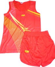 Форма легкоатлетическая Cliff 806 3XL 50-52 Красная