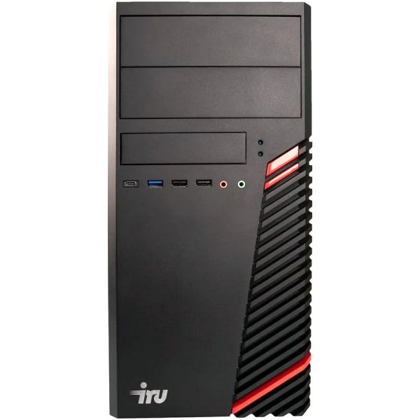 Компьютер iRu Office 310H6SM [1911837] Intel Core i3 12100 3.3 ГГц (4.3 ГГц, в режиме Turbo)Гц 8 ГБ, DDR4, DIMM, 3200 МГц 256 Windows 11 Professional