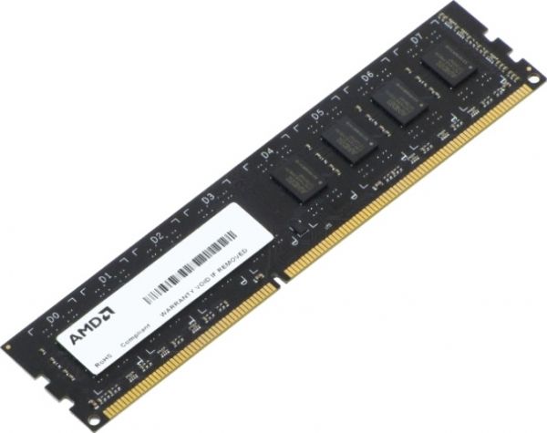 Оперативная память DIMM AMD R532G1601U1S-UO DDR3 2Gb PC3-12800 1600Mhz