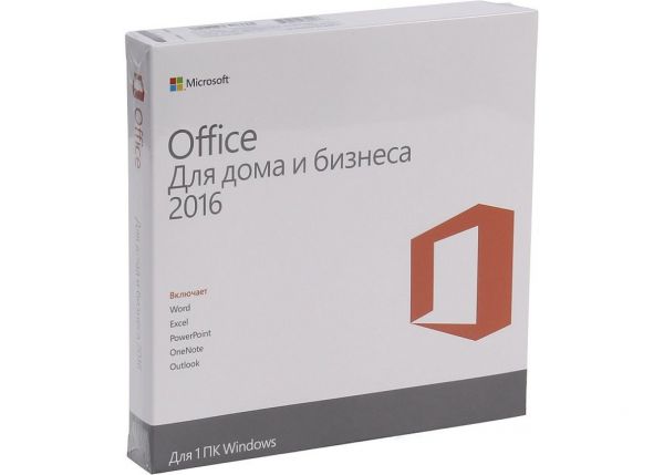 ПО Microsoft Office 2016 Home and Business Russian BOX (T5D-02292)