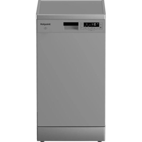 Посудомоечная машина Hotpoint-Ariston HFS 1C57 узкая, серебристый