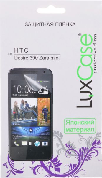 Защитная пленка для мобильного телефона LuxCase для HTC Desire 300 Zara mini Суперпрозрачная
